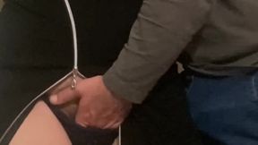 Old Man Perv Fingered My Pussy in the Subway