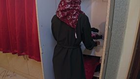 Malaysian Hijab Girl Is Home Alone and Has Sex with Brother-in-law
