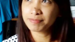 Asian babe Careen enjoys rough sex with big dick in hardcore