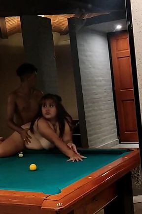 Playing Some Pool Games with My Stepsister Ends in Hardcore Sex