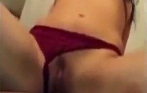 Amateur fucks in the bathroom