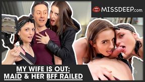 Provocative Rachel Adjani at ffm in threesome scene