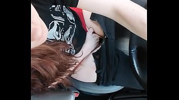 Part I driving with a pretty pussy