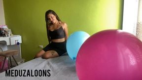 How to play with my balloons without a quick pop