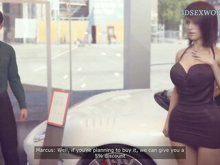 Big Butt Wife Takes the BBC Salesman for a Wild Ride (3D Animation)