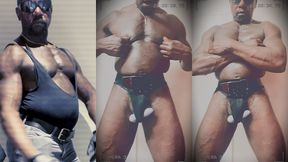 self indulgent butt bate & vibrating toy exhibitionist