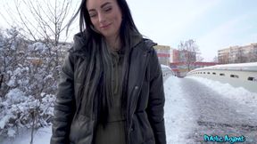 Salina Shein's Wild Blow in Snowy Passion