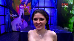 Francesca Dicaprio - Small Brunette Cunt Gets Fucked in the Ass! Threesome!