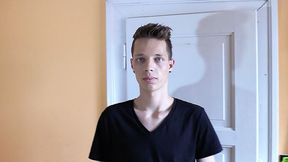 Gaunt Gay Guy with Tight Ass Fucked in POV - Debt Dandy