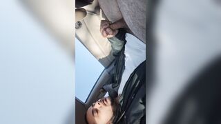 Risky draining off in public