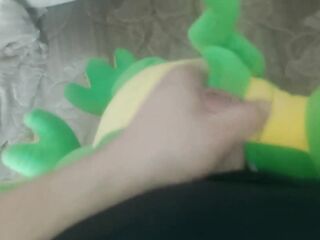 Green dinosaur t-rex