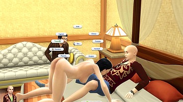 How To - Japanese husband shares his wife with his virgin stepson who is sick making the characters