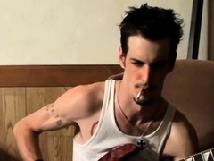 Solo Chain Smoking And Rock Cock Tease