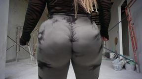 Big Fucking Ass STEPMOM Bouncing Booty In Yoga Pants