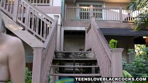 TEENS LOVE EBONY COCKS Chloe Temple's big black dick BJ