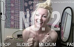 Haighlee's Cock Hero No. 2 - Can you cum on command? - OurDirtyLilSecret