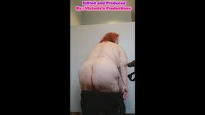Nurse Vicki's Sat Adventure in Bathroom part only strip pee