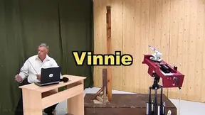 Vinnie Spanking Machine - Bare Back Whip
