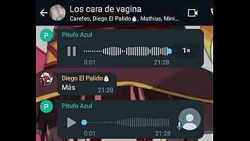 Puta gime como perra en WhatsApp