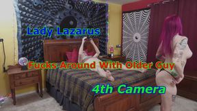 Lady Lazarus - Fucks Around With Older Guy 4th Camera