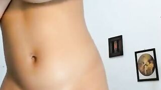 Hot MILF Strips Down Naked in Her Own Home - Sexy Body Revealed