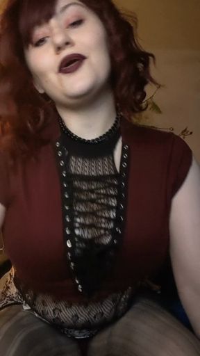 Cum Deep In My throat While I finger Myself