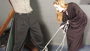 Reporter Frank Gets The Scoop On The Inner Workings Of Dungeon Mistress Julie Simone!