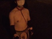 深夜の全裸散歩。