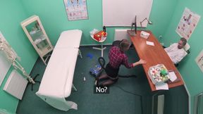 Fake Hospital Cute Pigtailed Cleaner Sucks And Fucks