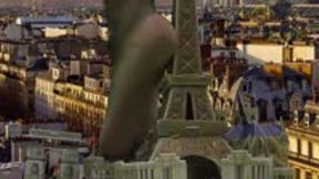 Giantess Visits Paris 4k