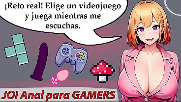 &iexcl_Ojo! Para gamers amantes del anal, no te pierdas este perverso JOI en espa&ntilde_ol.