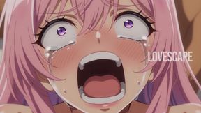 Pink Hair Anime Cutie Takes It From Behind (ai)