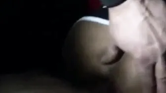 Amateur bareback bottom takes multiple big cocks in gangbang