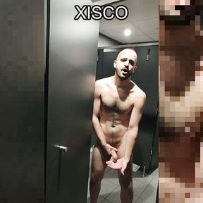 Xisco between gym&#039;s showers