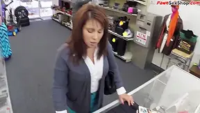 Desperate Housewife Pawning Her Pussy As She Needs Some Fast Cash