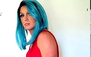 Drag queen transforms man