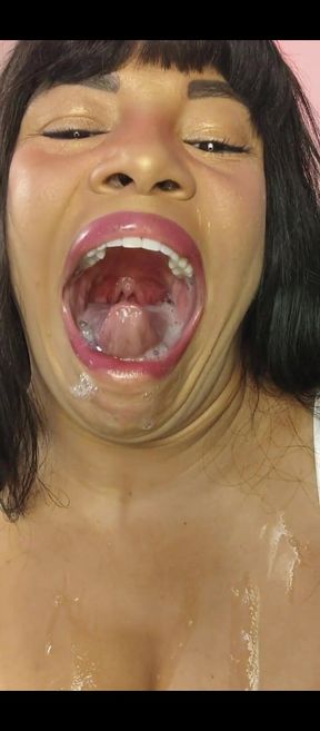 Ana Breaks Her Goat Throat with 4 Cocks at the Same Time
