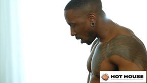 Hot muscle studs raw bareback deep throat with tattooed ass