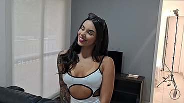 LARI ALBUQUERQUE toda delícia nos BASTIDORES DO TIGRÃO!