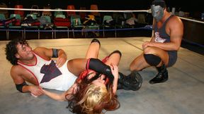 Mixed Handicapped Horror: Kicking the living hell out of Christie Ricci - Christie Ricci vs John Van Dam and Slash (IN HIGH DEFINITION)