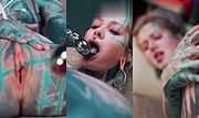 Dreadhead Anal Gape Training with Steel Dildo