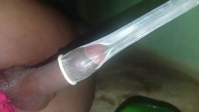 HE FUCKED HER PUSSY WITHOUT MERCY AND SHE WAS SCREAMING.