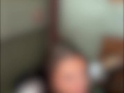 CUCKOLD TEXTS: Blowjob in the Office Emergency Stairwell