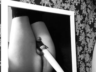Left to Have a fun a Full Climax w/Dildo Taped to My Jock (Post Climax Punishment)