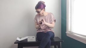 teacher pegs caged student