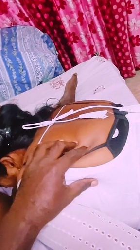 Cheating Sex Beautiful Black Saree Housewife Unfortunately Fucking Husband's Father Telugu Dirty Talks.