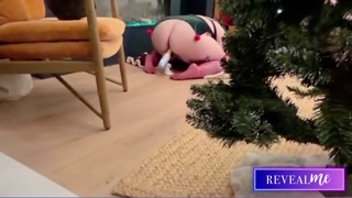 RevealMe || POV CURVY BBW LIVING ROOM SEX MACHINE MASTURBATION