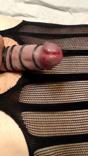 Powerful moment from "Playing with my tiny clit - Cock sounding"