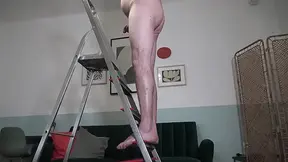 My Slave Takes Hand Fisting and Ass Fuck in FFM Femdom Threesome
