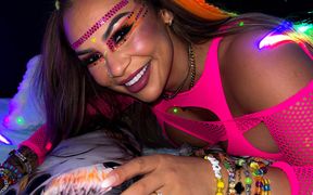 Essie Gothback Titfucks and Gets Covered in Hot, Thick Cum!